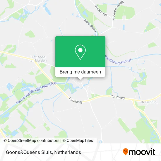 Goons&Queens Sluis kaart