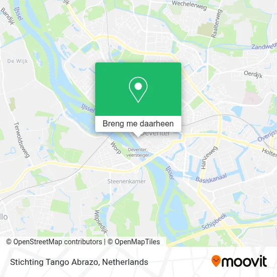 Stichting Tango Abrazo kaart