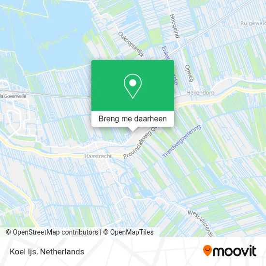 Koel Ijs kaart