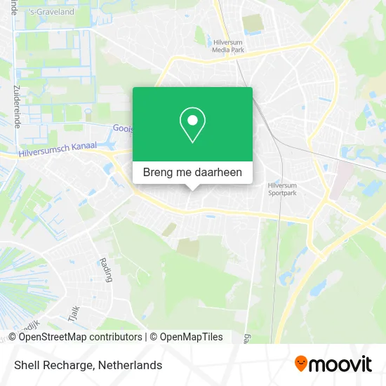 Shell Recharge kaart