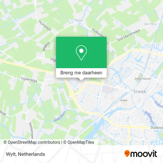 Wylt kaart