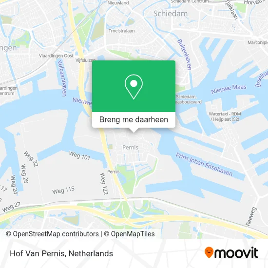 Hof Van Pernis kaart
