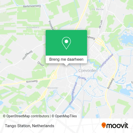 Tango Station kaart