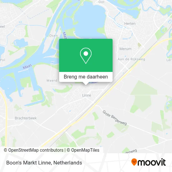 Boon's Markt Linne kaart