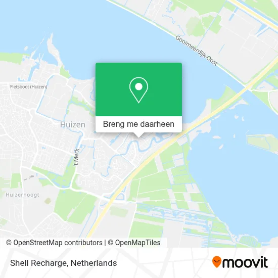 Shell Recharge kaart