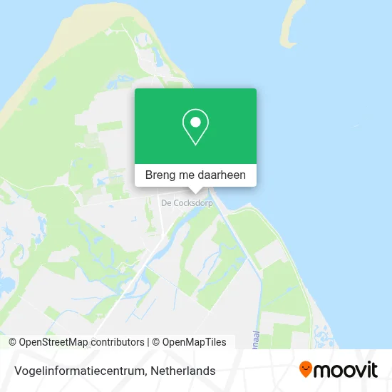 Vogelinformatiecentrum kaart