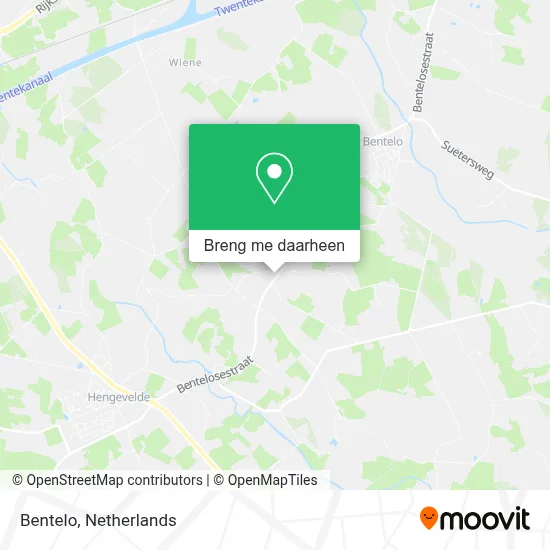 Bentelo kaart