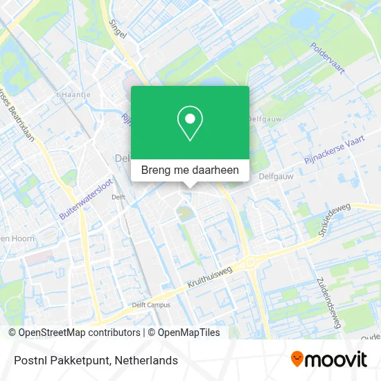 Postnl Pakketpunt kaart