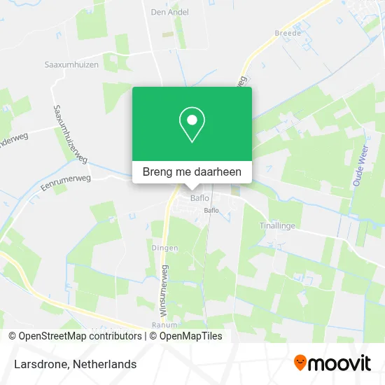 Larsdrone kaart