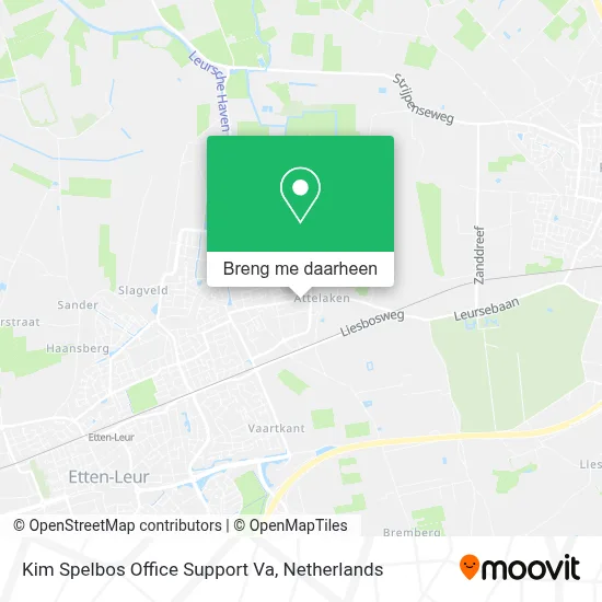 Kim Spelbos Office Support Va kaart
