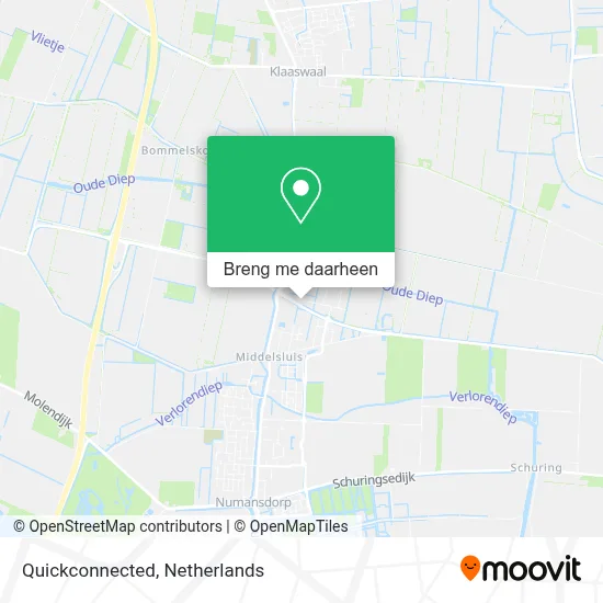 Quickconnected kaart