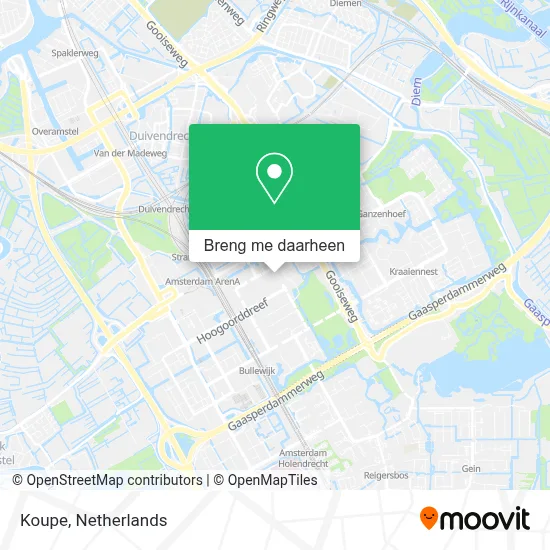 Koupe kaart