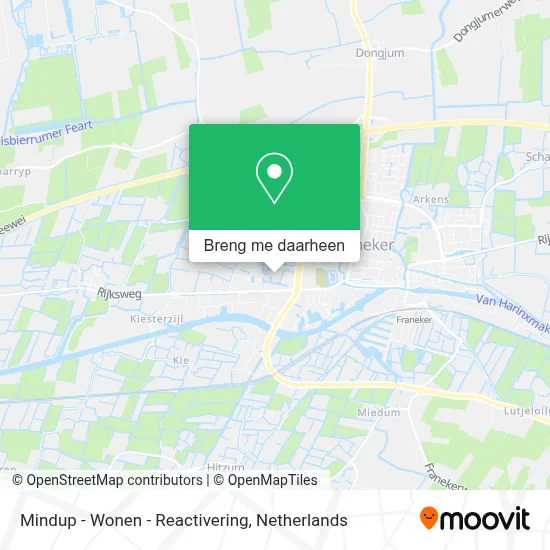 Mindup - Wonen - Reactivering kaart