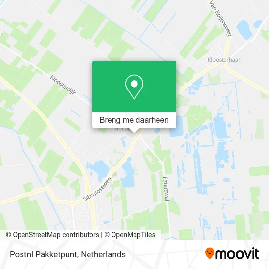 Postnl Pakketpunt kaart