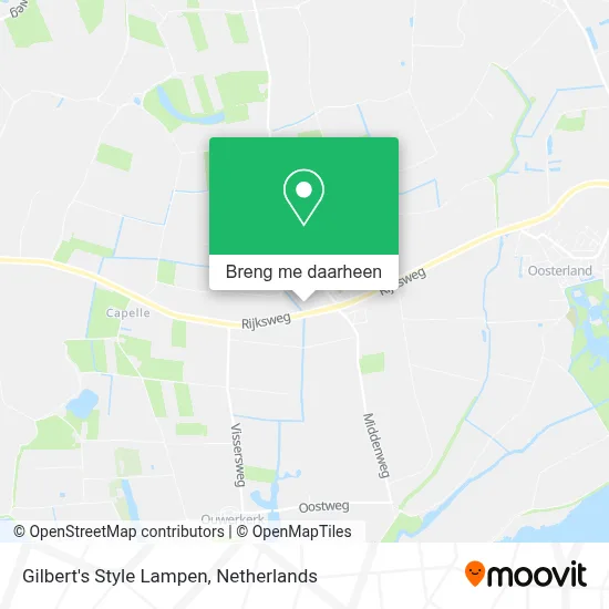 Gilbert's Style Lampen kaart