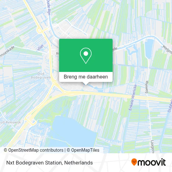 Nxt Bodegraven Station kaart