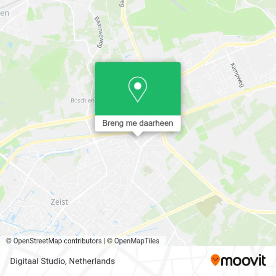 Digitaal Studio kaart