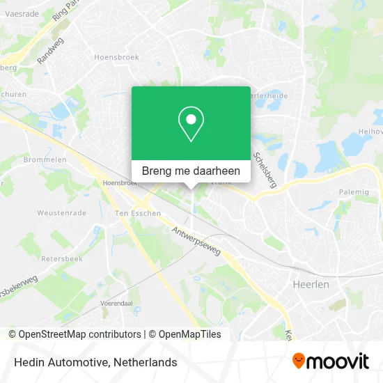 Hedin Automotive kaart