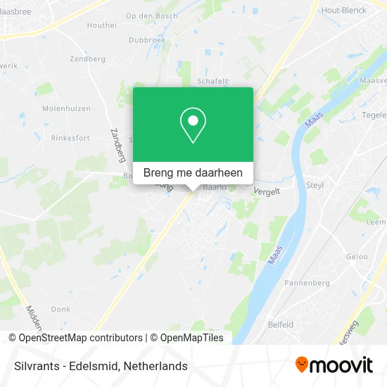 Silvrants - Edelsmid kaart