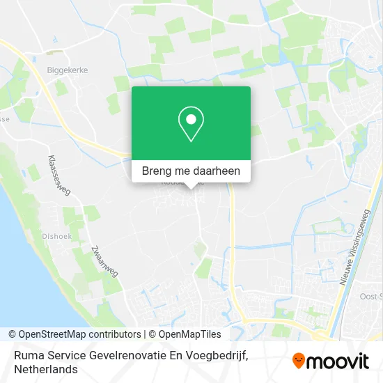 Ruma Service Gevelrenovatie En Voegbedrijf kaart