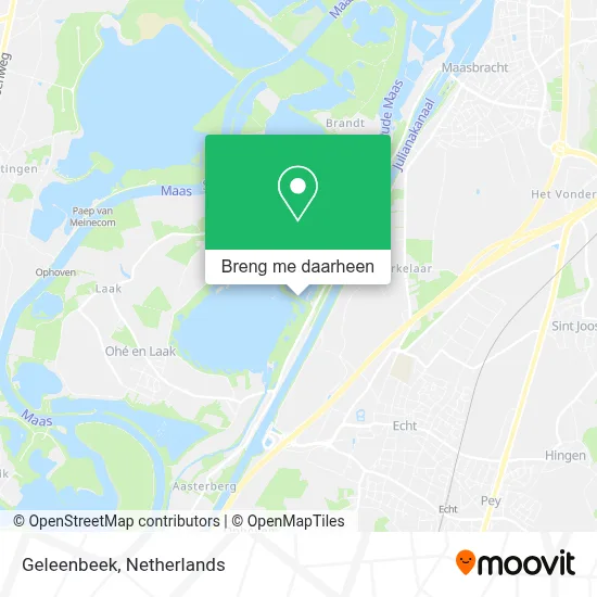 Geleenbeek kaart