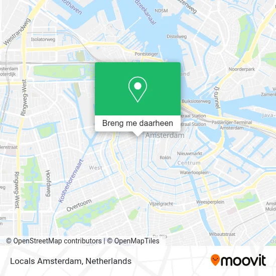Locals Amsterdam kaart