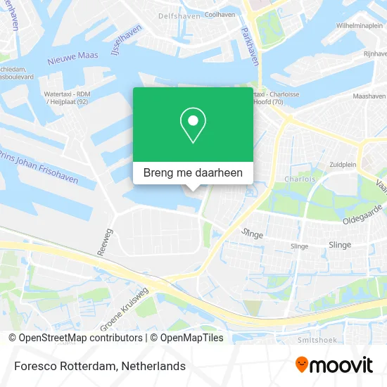 Foresco Rotterdam kaart
