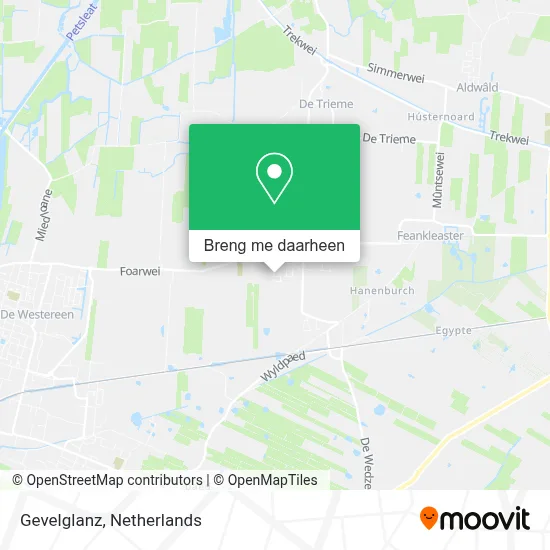 Gevelglanz kaart