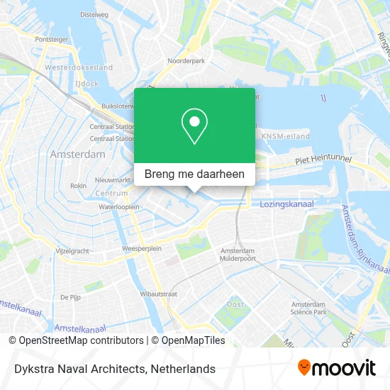 Dykstra Naval Architects kaart