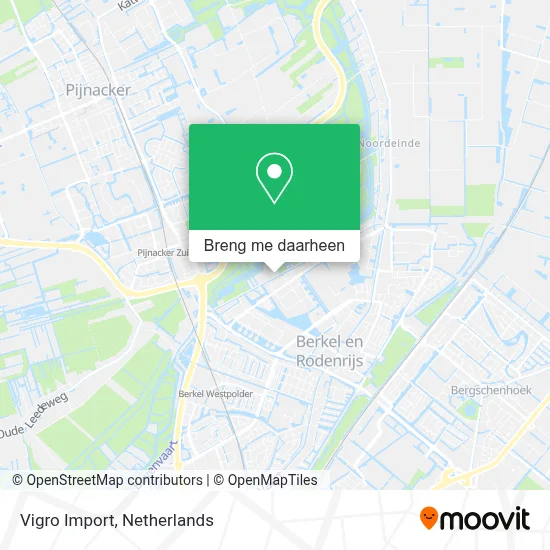 Vigro Import kaart