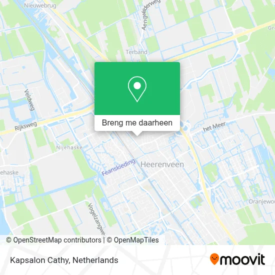 Kapsalon Cathy kaart