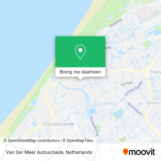 Van Der Meer Autoschade kaart