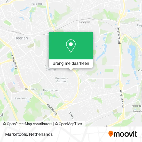 Marketools kaart
