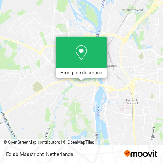 Edlab Maastricht kaart