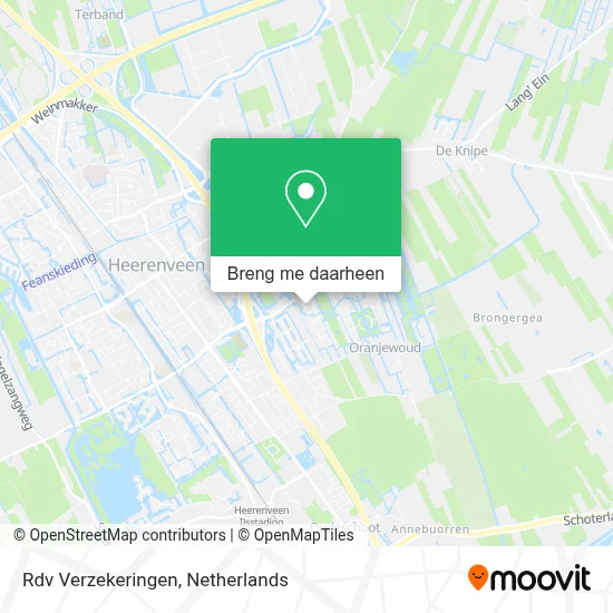 Rdv Verzekeringen kaart