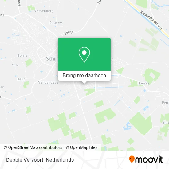 Debbie Vervoort kaart