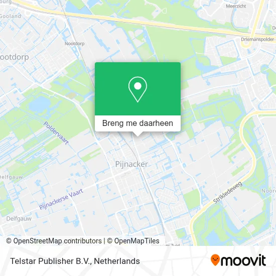 Telstar Publisher B.V. kaart