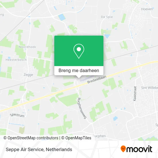 Seppe Air Service kaart