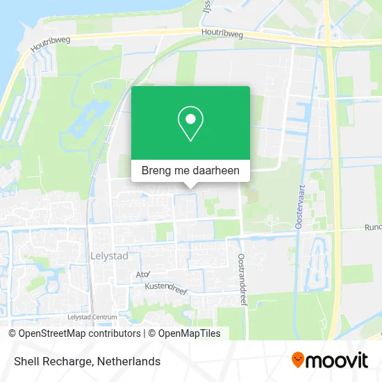 Shell Recharge kaart