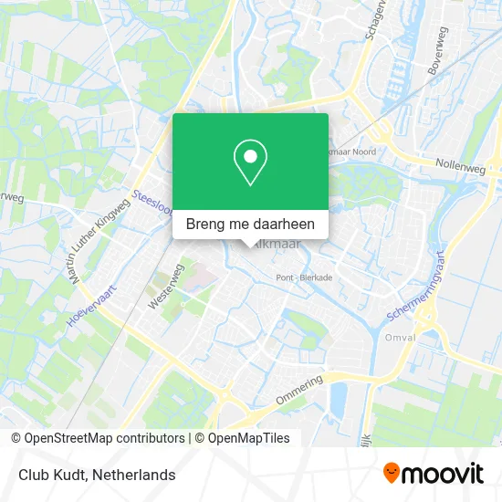 Club Kudt kaart