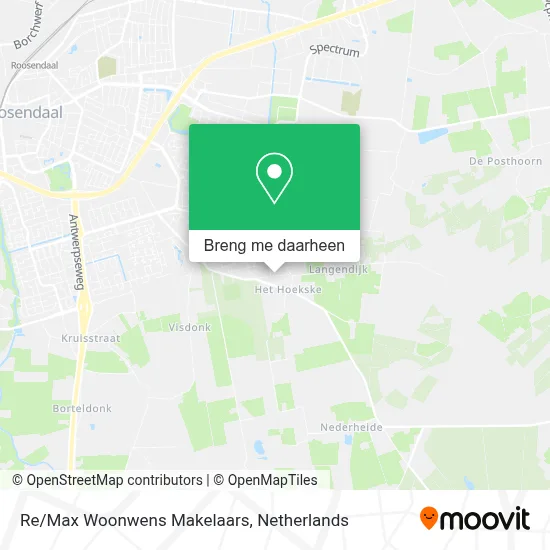 Re/Max Woonwens Makelaars kaart