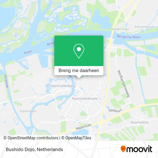 Bushido Dojo kaart