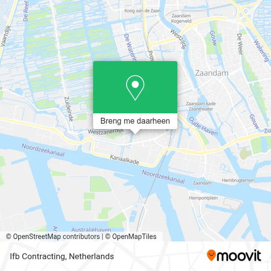 Ifb Contracting kaart