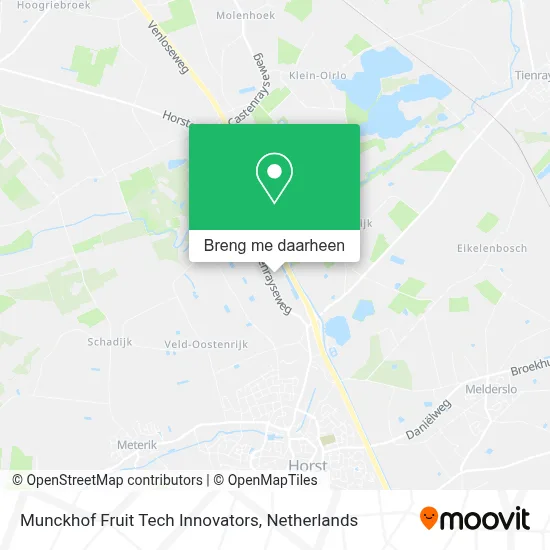 Munckhof Fruit Tech Innovators kaart