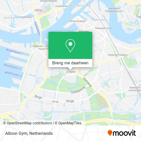 Albion Gym kaart