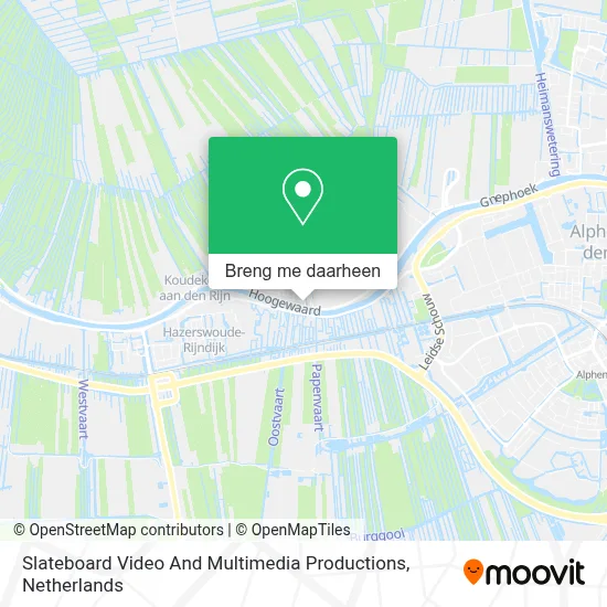 Slateboard Video And Multimedia Productions kaart