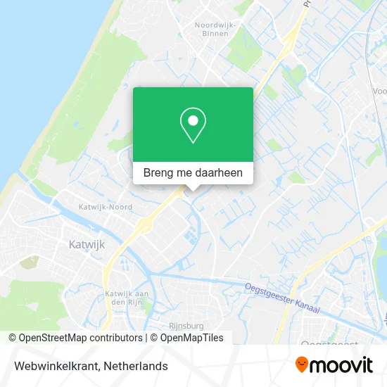 Webwinkelkrant kaart