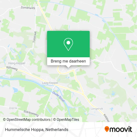 Hummelsche Hoppa kaart