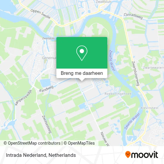Intrada Nederland kaart