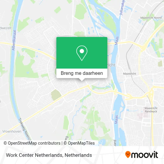 Work Center Netherlands kaart